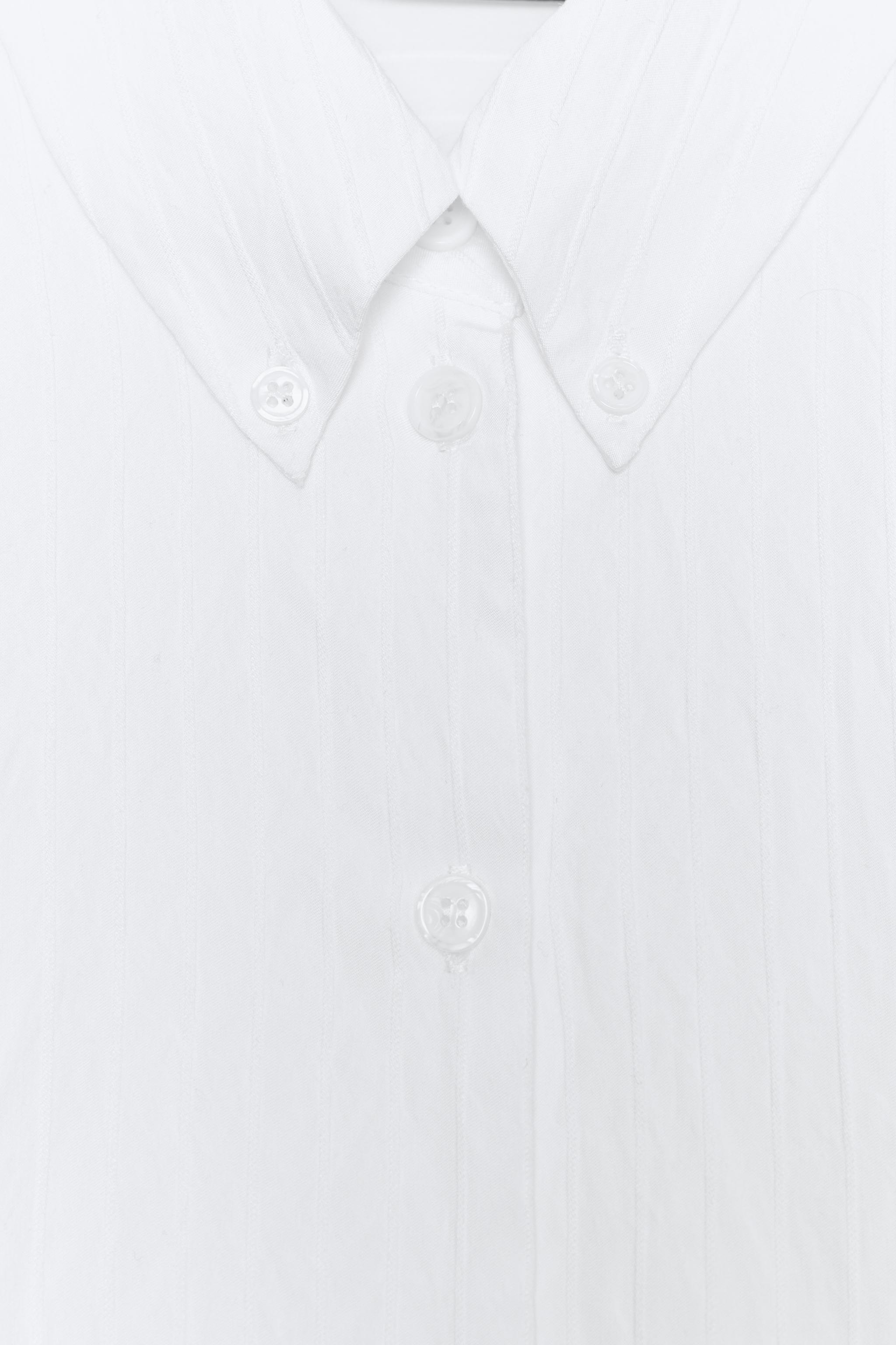 CHEMISE EN POPELINE À RAYURES BALLON